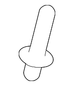 865793K000 - Body: Side Bracket Screw for Kia: Cadenza, Carnival, EV9, Forte, Forte Koup, Forte5, K5, K900, Niro, Niro EV, Optima, Rio, Sedona, Seltos, Sorento, Soul, Soul EV, Sportage, Stinger Image