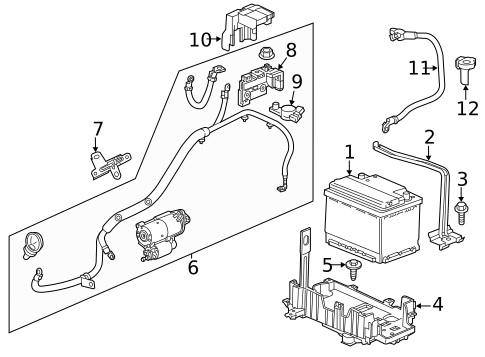 Battery for 2018 Chevrolet Sonic #0