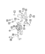 6509462AA - Engine: Double Ended Stud for Mopar Image
