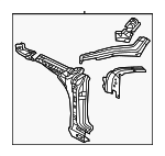8S7809202 - Body: Aperture Reinforced for Audi: TT Quattro Image