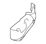 LR142293 - Exhaust: Rear Shield for Land Rover: Discovery Image