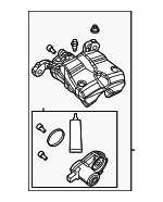 68651037AA - Brakes: Caliper Assembly for Dodge: Charger Daytona Image
