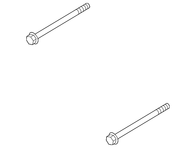 Alternator Mount Bolt - Porsche (N-107-655-01)