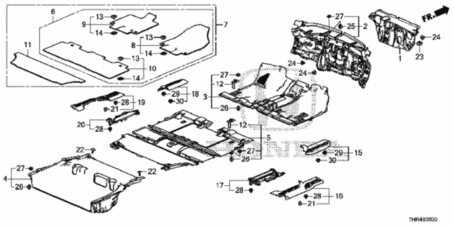 Floor Mat for 2021 Honda Odyssey #0