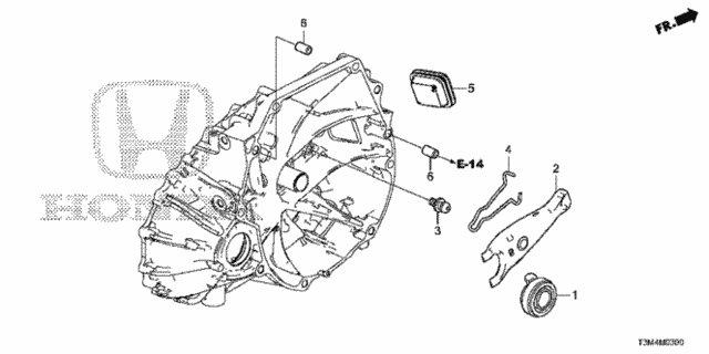 MT Clutch Release (L4) for 2017 Honda Accord #0