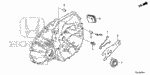 22825R8R000 - Transmission - Manual: BOLT, RELEASE FORK for Honda Image