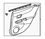 676400DE0020 - : Door Trim Panel for Toyota Image