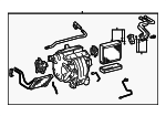 8705006380 - HVAC: AC &amp; Heater Assembly for Toyota: Solara Image