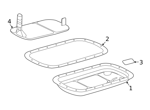 Transmission Components for 2005 Cadillac STS #0