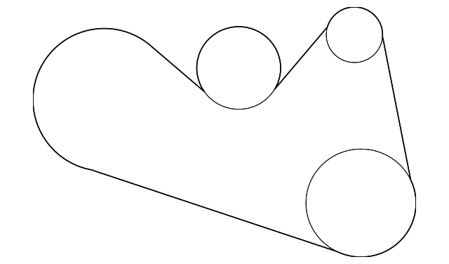 11920-CK000 - Serpentine Belt 2004-2009 Nissan | Official Nissan Parts ...