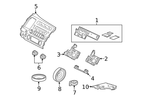 Interior Trim - Rear Body for 2010 Honda Civic #3