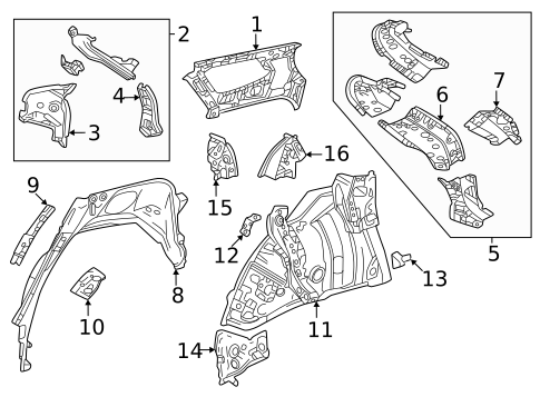 Inner Structure for 2025 Toyota Crown Signia #0