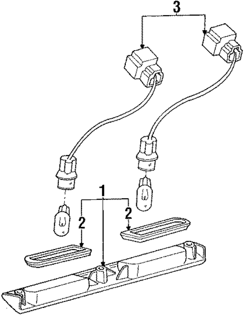 License Lamps for 1988 Mazda 929 #0