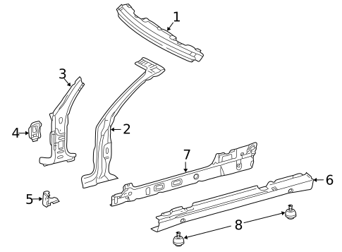 Rocker Panel for 1999 Mercedes-Benz CLK430 #0