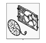 5QM121203M - Cooling System: Shroud for Volkswagen Image