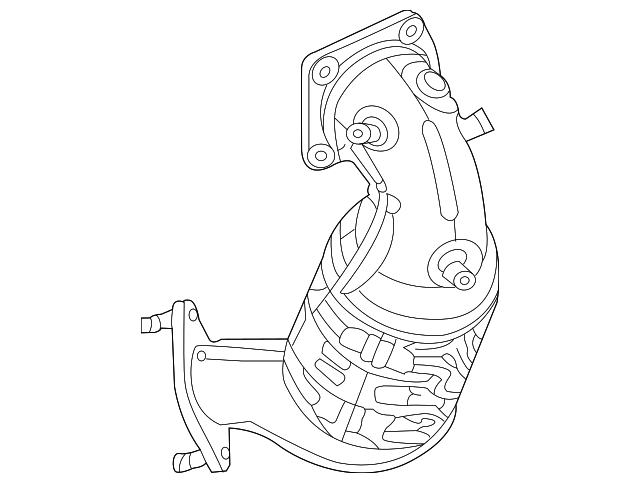 Genuine Catalytic Converter for 2019-2022 Hyundai Veloster N