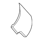 32007744 - : Lift Gate Glass Spacer for Saab: 9-2X Image