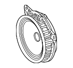 861600WY50 - Body: Rear Dr Speaker for Toyota: Avalon, Camry, Corolla, Corolla Cross, Grand Highlander, Highlander, RAV4, RAV4 Prime Image