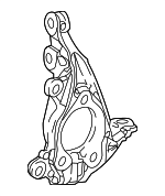 432010E010 - : 2020-2024 Toyota - Steering Knuckle for Toyota: Grand Highlander, Highlander, Sienna Image