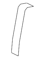 1TM74DX9AA - Body: Strap for Jeep: Grand Cherokee, Grand Cherokee WK Image