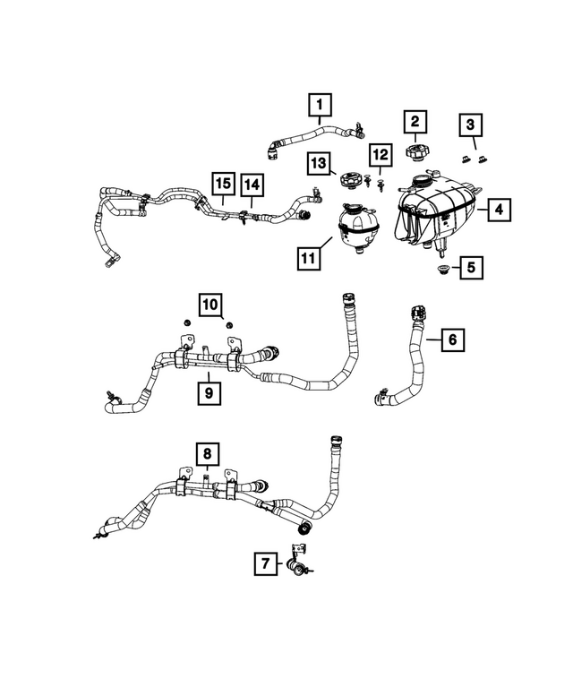 68589362AB - : Coolant Reservoir for Mopar Image