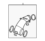 88964144 - Engine: Outlet Duct for Chevrolet: Corvette Image