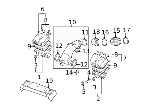 Air Cleaner for 2005 Chevrolet Corvette #0