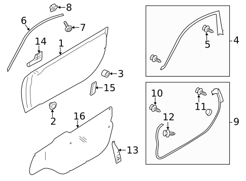 Door & Components for 2017 Subaru BRZ #0