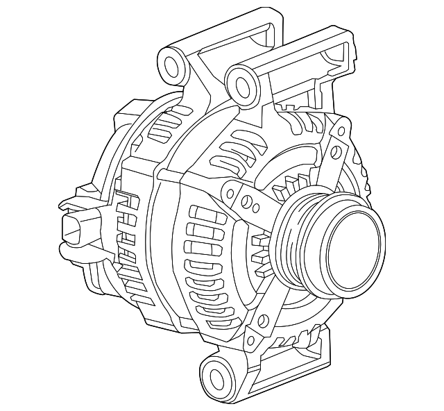 13520817 - Alternator 2015-2022 GM | GM Parts Warehouse