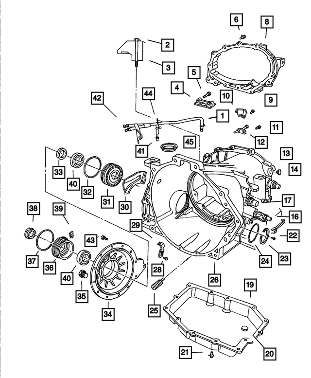 4765013 - Automatic Transaxle 4 Speed: Transmission Vent Hose for Mopar Image