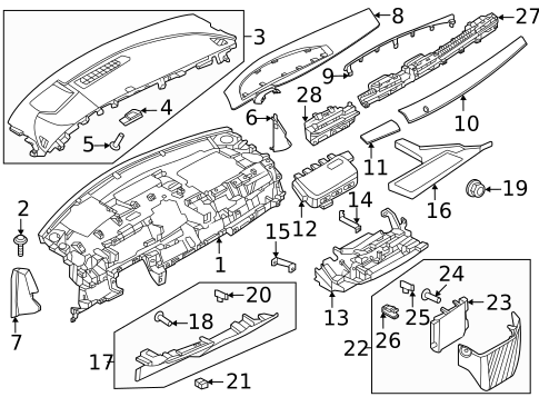 Instrument Panel for 2023 Nissan ARIYA #2