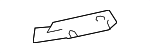 C2Z23046 - Body: Floor Pan Heat Shield for Jaguar Image