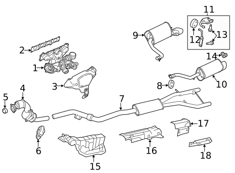 Exhaust Manifold for 2015 Jaguar XF #2