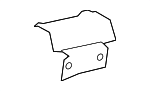 C2Z23045 - Exhaust: Rear Shield for Jaguar Image