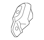 C2Z21775 - : Converter &amp; Pipe Mount Bracket for Jaguar: XF Image