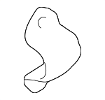 MNA3501AA - Suspension: Stabilizer Bar Mount Bracket for Jaguar Image