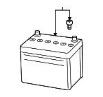 31500SR1100M - Electrical: Battery for Honda: Accord, Civic, Civic del Sol, Clarity, CR-V, Crosstour, Element, HR-V Image