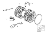 64118390935 - Heater and Air Conditioning: Blower Unit for BMW Image