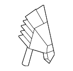 52105A3F321 - : Seat Back Cushion for BMW: X3 Image