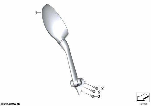 Mirrors, Trim, Storage Compartments for 2025 BMW-Motorrad R 1250 RS #0