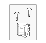 811960D090 - : Repair Bracket for Toyota: Yaris Image