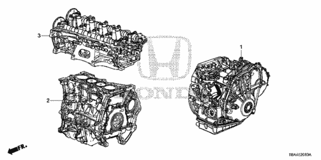 Transmission Assy. (1.5L) for 2016 Honda Civic #0