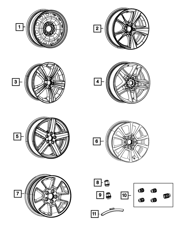 5154061AA - Wheels: Wheel Weight for Mopar Image image