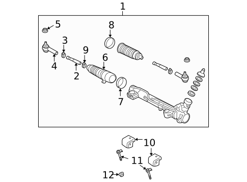 Steering Gear & Linkage for 2007 Ford F-150 #0