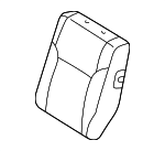 7107835760B2 - Body: Seat Back Cover for Toyota: 4Runner Image