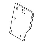 7189035010B0 - Body: Seat Back Panel for Toyota: 4Runner Image