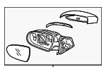 87610F2670 - : Mirror Assembly for Hyundai: Elantra Image