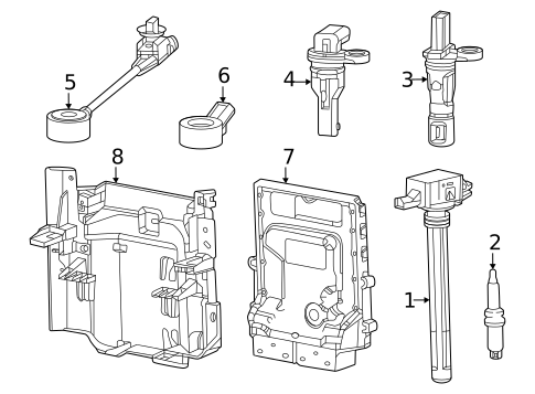 Ignition System for 2025 Ram 1500 #0