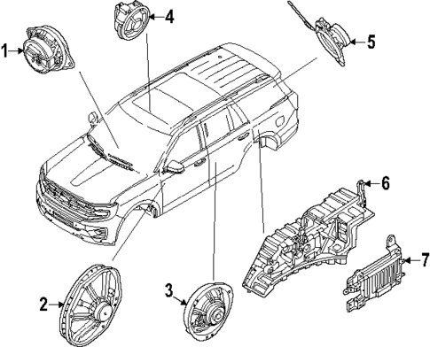 Antenna & Radio for 2025 Ford Expedition #3