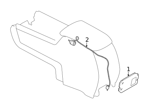 Electrical Components for 2010 Lincoln MKX #1